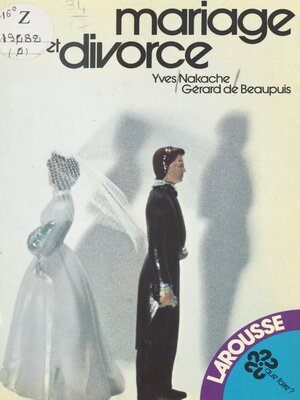 cover image of Mariage et divorce